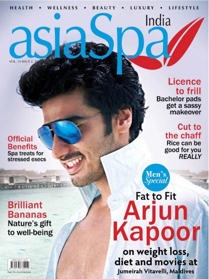 Arjun Kapoor photoshoot for asiaSpa cover page 