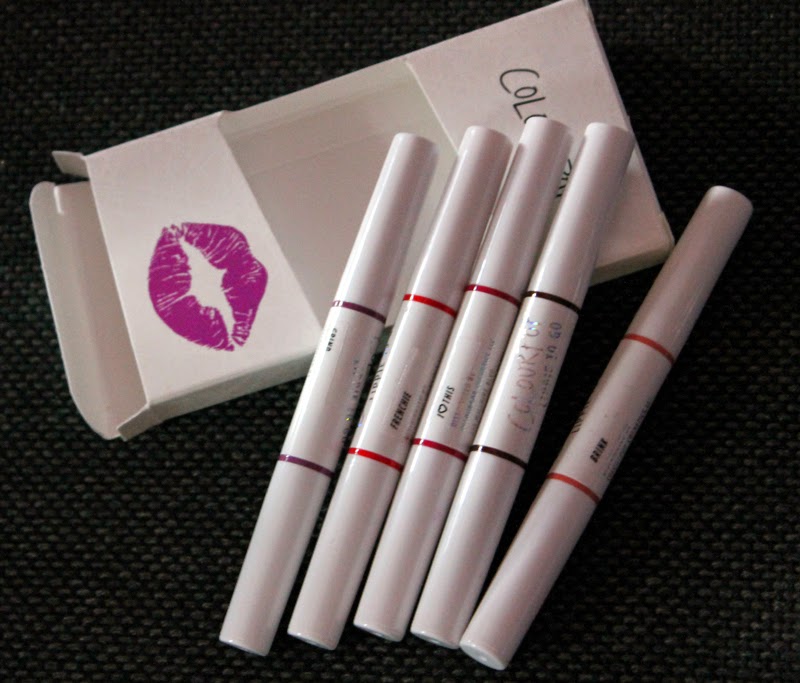 Celadon Alley Colour Pop Lippie To Go Set Featuring Grind, Frenchie, I