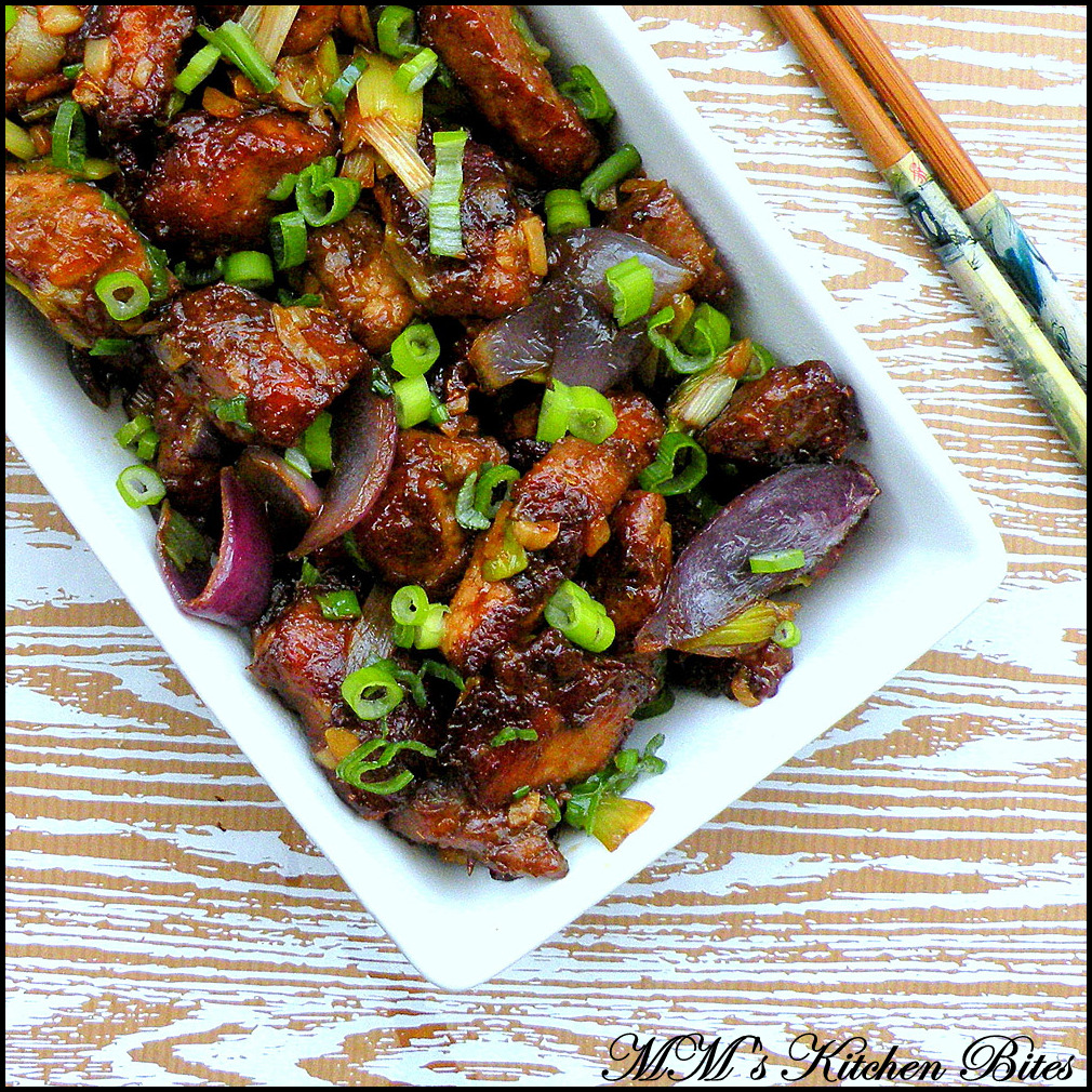 MM's Kitchen Bites Chinese 5 Spice Pork with Soy and Oyster sauce...oink!