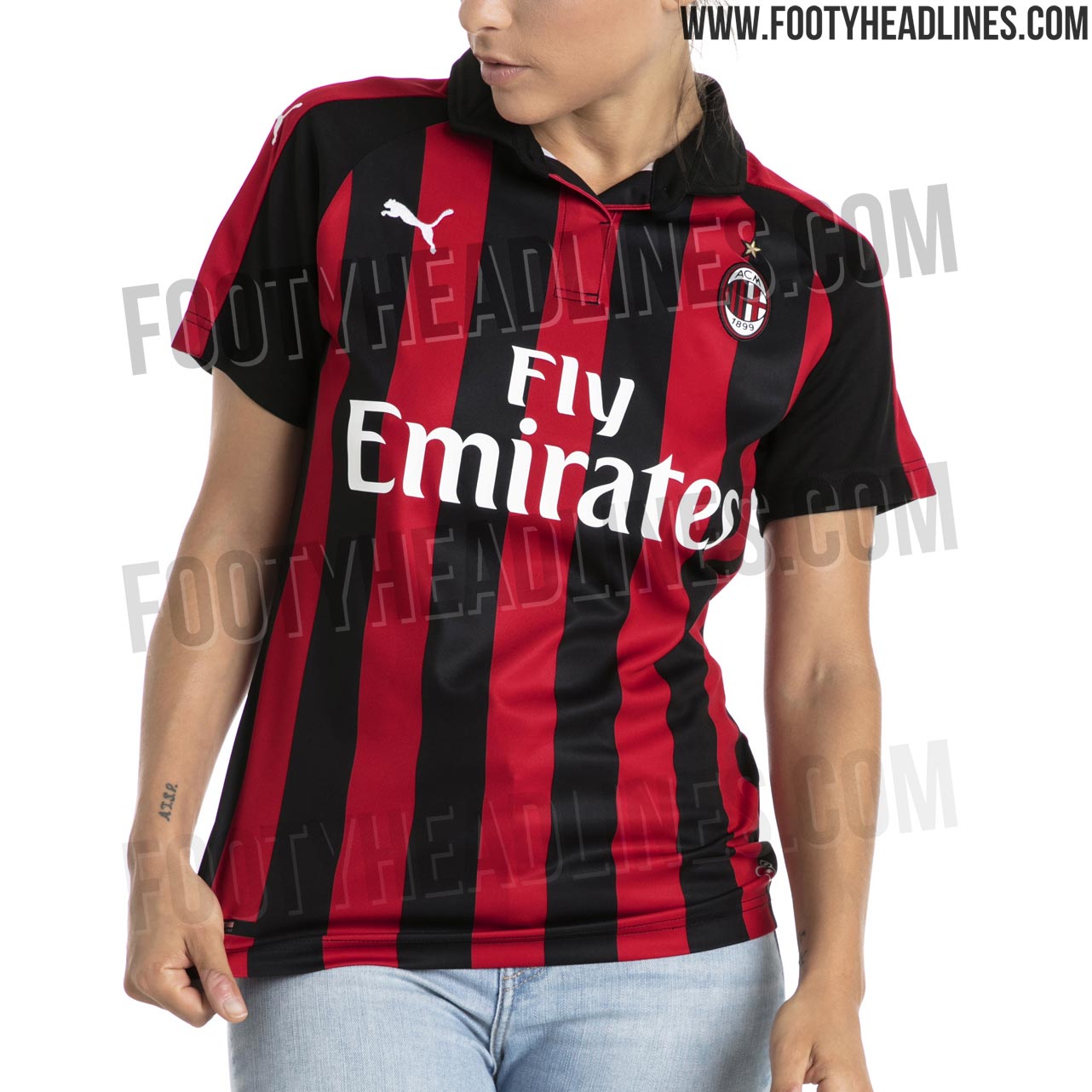 A New Milan - Puma AC 2018-19 Home, Away & Third Kits Leaked + Release Date Revealed - Footy Headlines