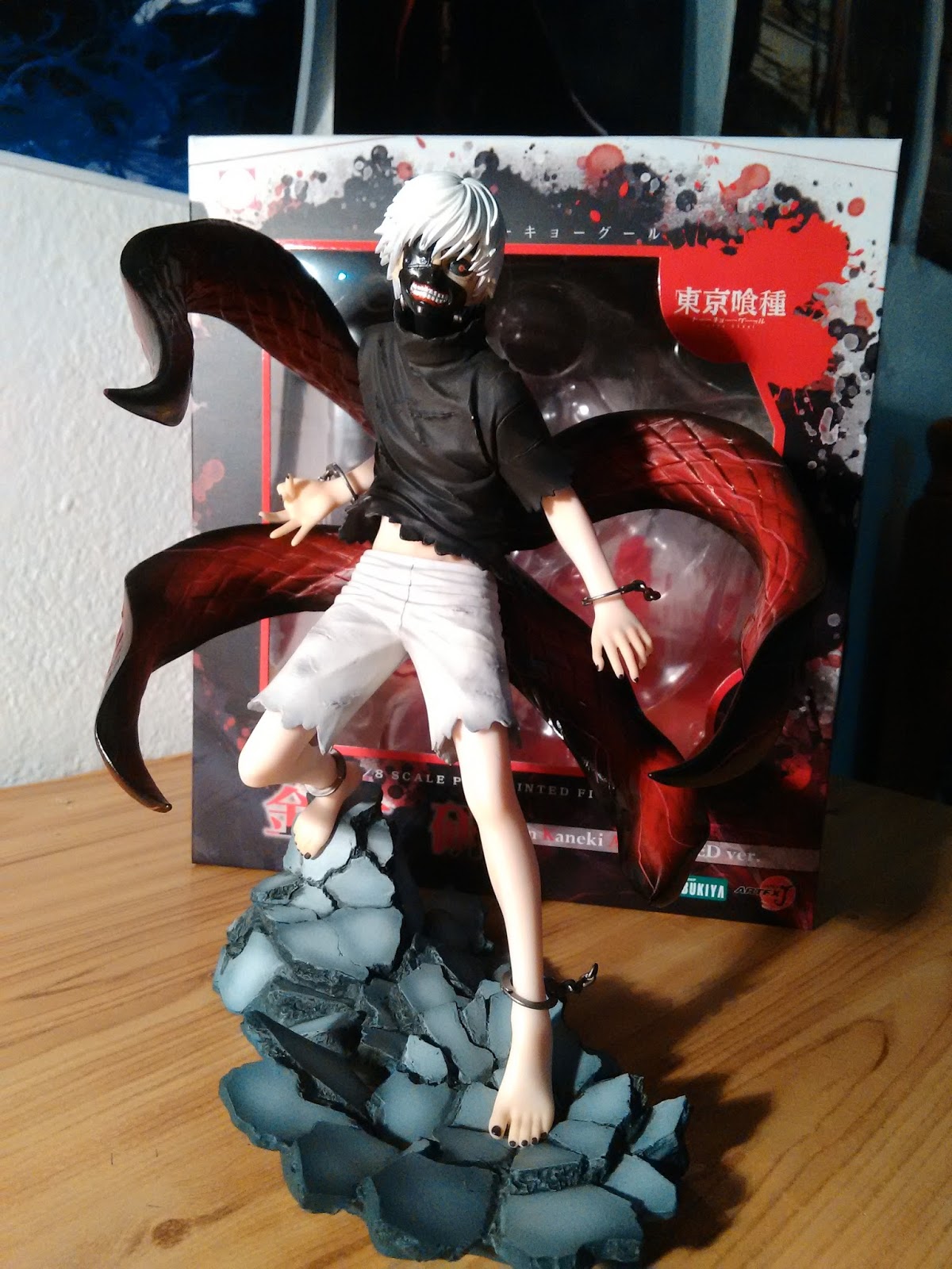 La Estantería del Anime Figura Kaneki Ken. Tokyo Ghoul. Unboxing.