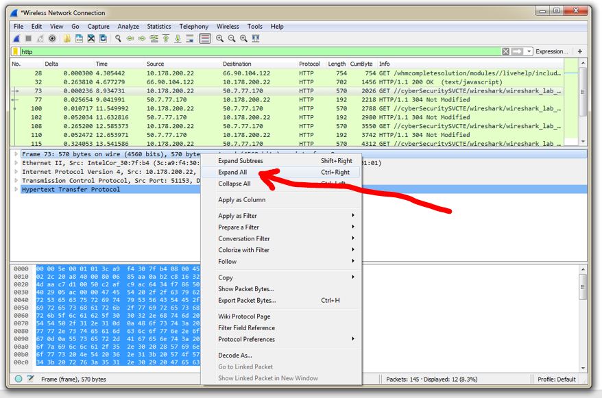 Cyber Security SVCTE MetroED 20162017 Wireshark Lab 2