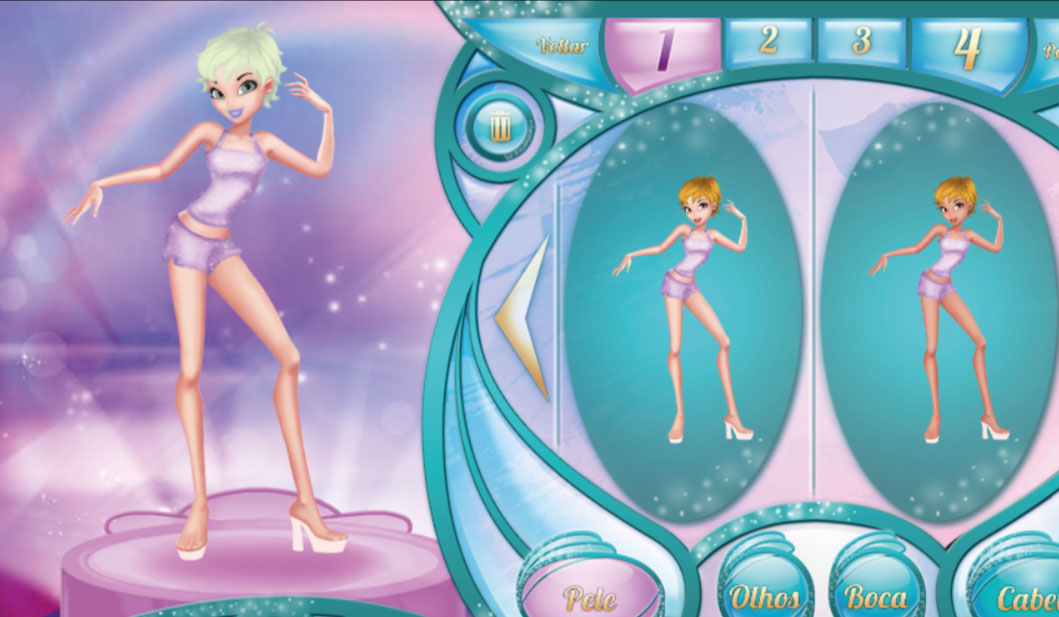 Jogos da Nickelodeon Jogo Vestindo as Winx Clube das Winx Jogos da Nickelodeon Jogo Vestindo as Winx Clube das Winx