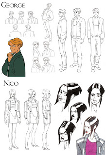 Personajes George y Nicole - Broken Sword Personajes George y Nicole - Broken Sword