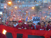 (Fotos) Honduras: Masiva movilización de las antorchas le tocó la puerta a JOH