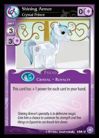 My Little Pony Shining Armor, Crystal Prince The Crystal Games CCG Card
