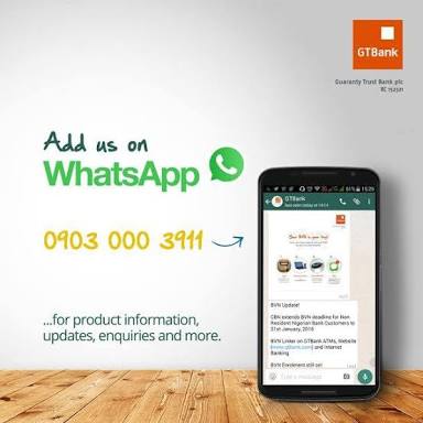 gtbank whatsapp uba bank nigeria number leverage according would
