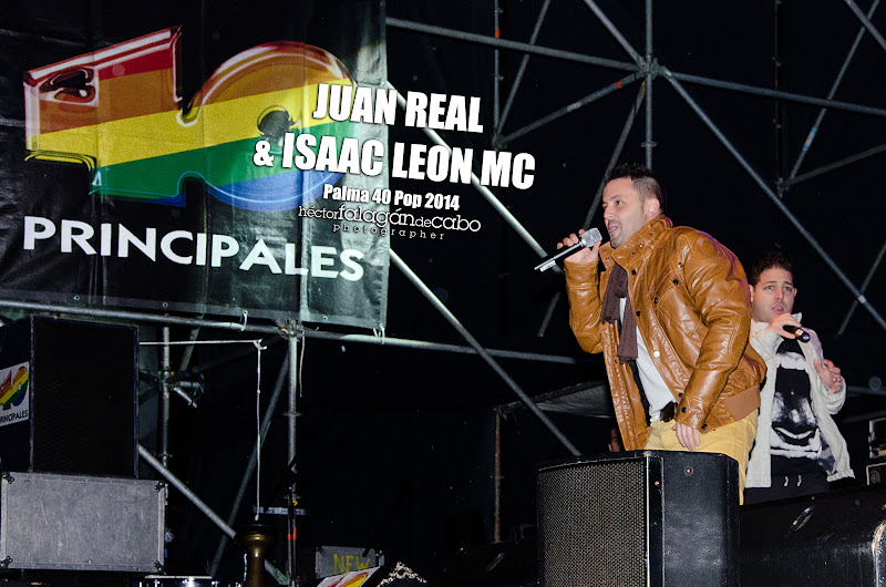 Juan Real e Isaac León MC en el Palma 40 Pop 2014. Héctor Falagán De Cabo | hfilms & photography.