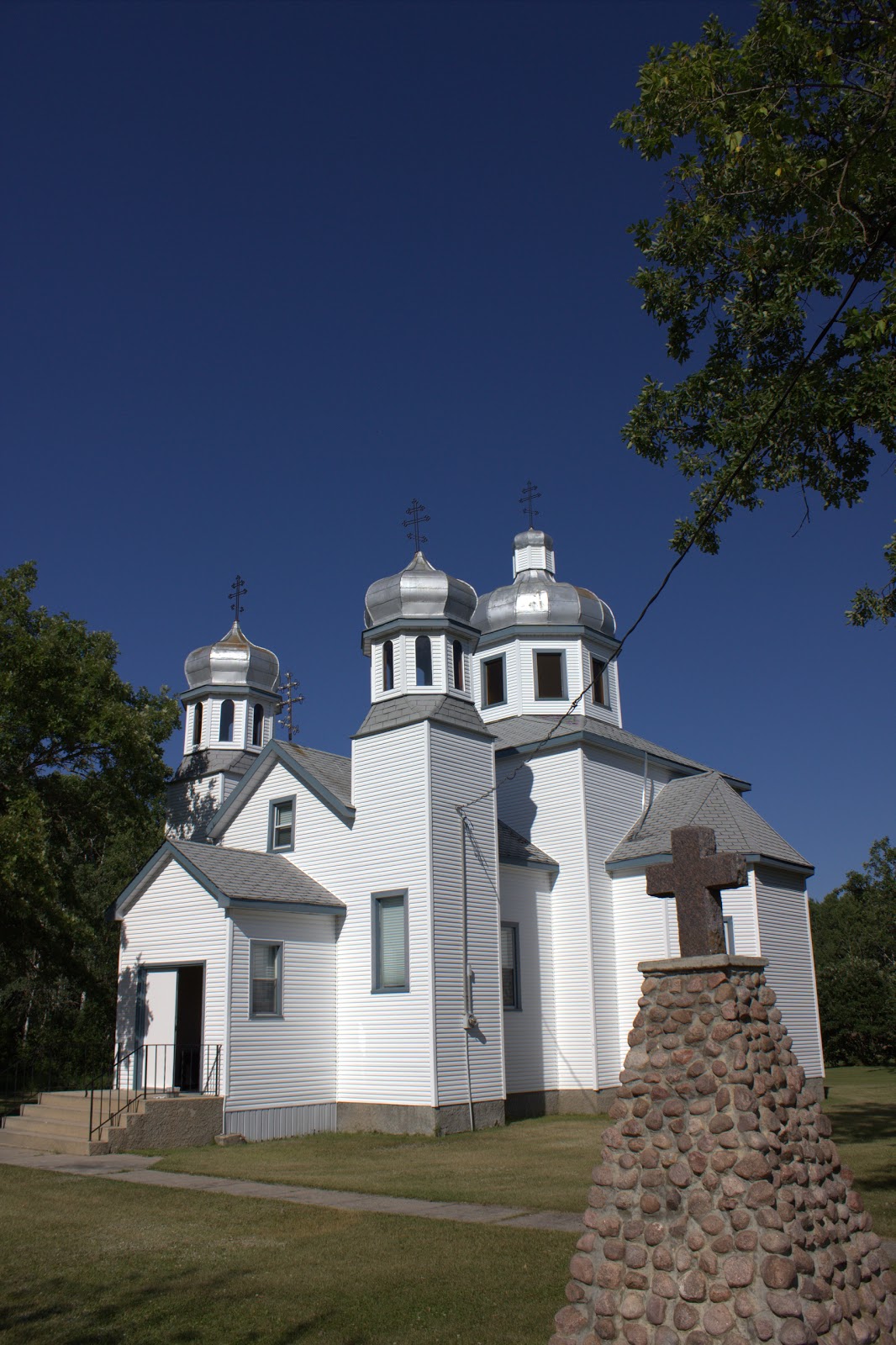 North Bank Musings Manitoba Outing The Church at Tolstoi, Manitoba