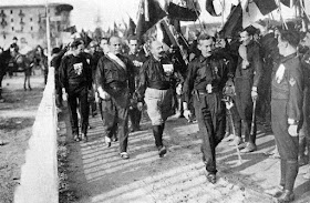 Mussolini joined the March on Rome, although by then his objective of taking power had been achieved