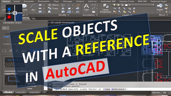 AutoCAD: Tutorials, Tips and Tricks: Scale Objects with a Reference in ...