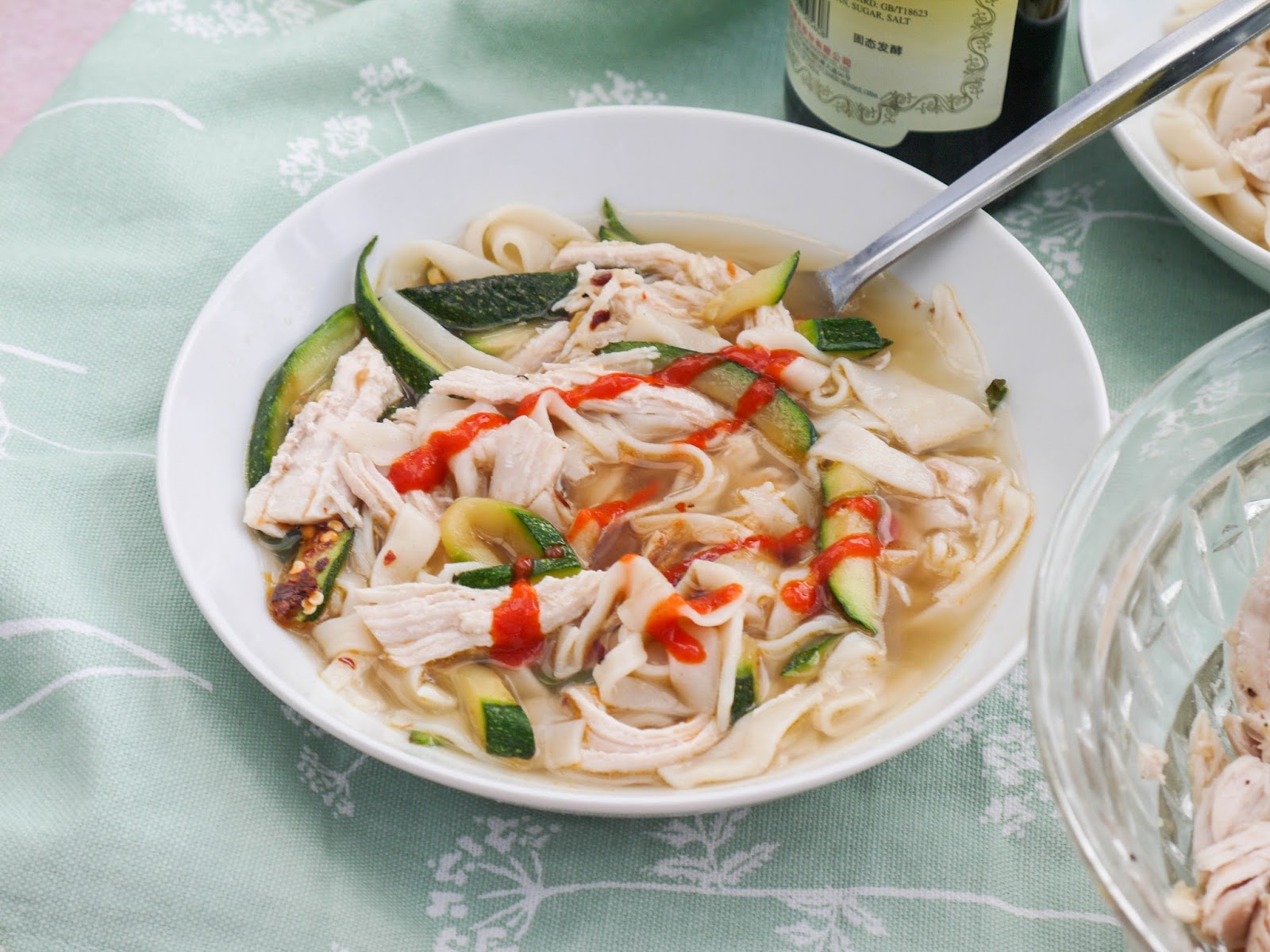 This Muslim Girl Bakes Korean Chicken Soup with Homemade Noodles.