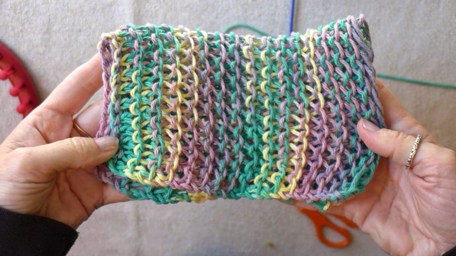 Easymeworld Learn The Basic Stitches For Loom Knitting
