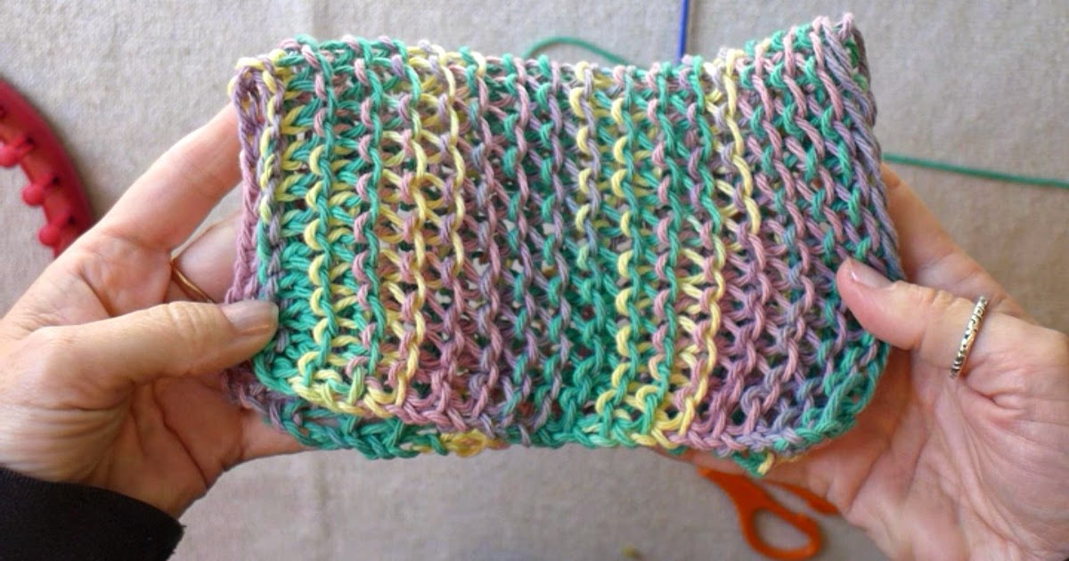 EasyMeWorld Learn the Basic Stitches for Loom Knitting