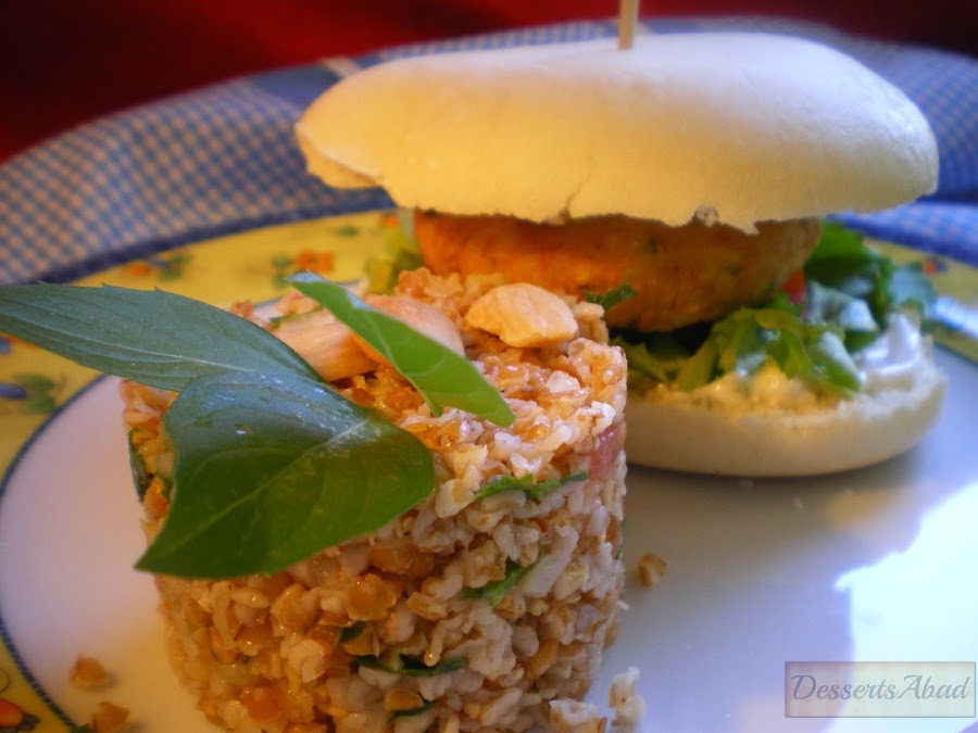 Hamburguesas de calabacín