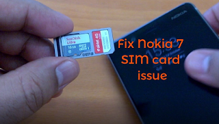 Cara Memperbaiki Masalah kartu SIM Nokia 7