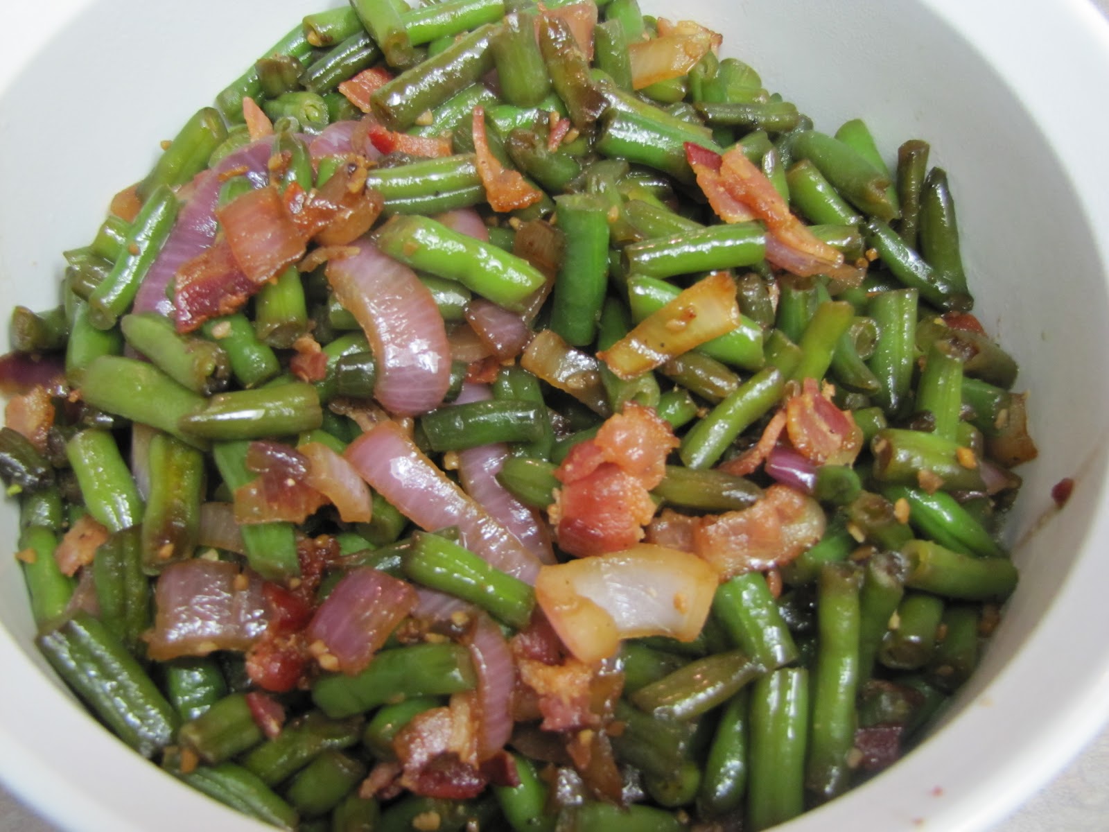 EatYourHeartOut Caramelized Green Beans