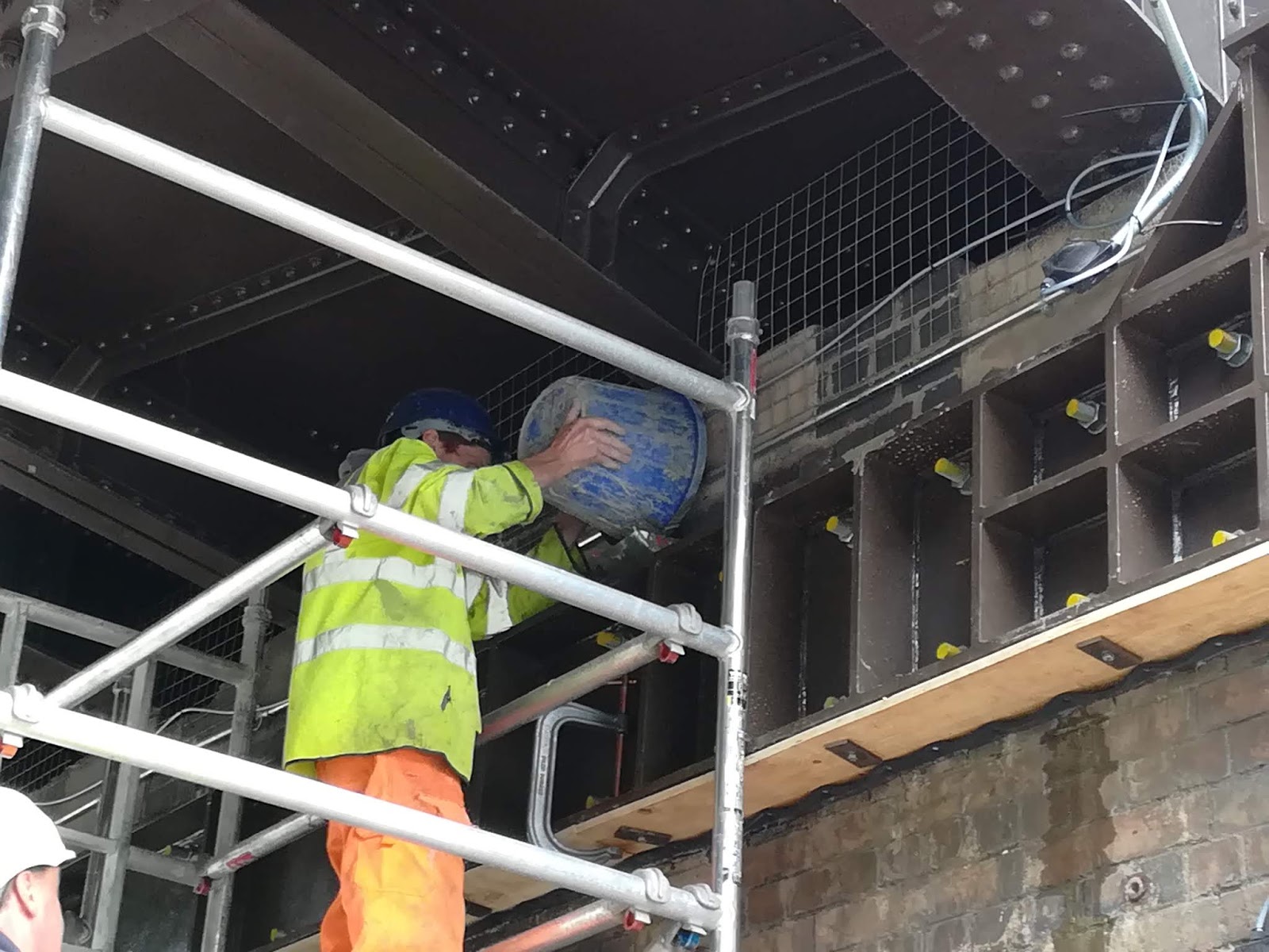 Civil Engineering Blog More on the north abutment support beam