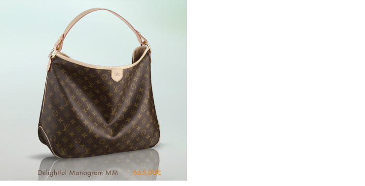 LV Handbags Lovers: Louis Vuitton Delightful Monogram Canvas MM – M40353