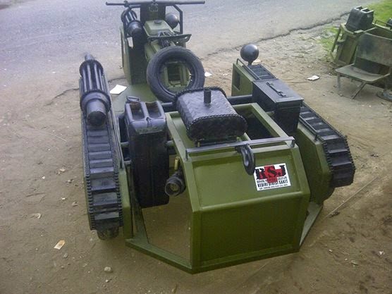 Vespa Trikel Army