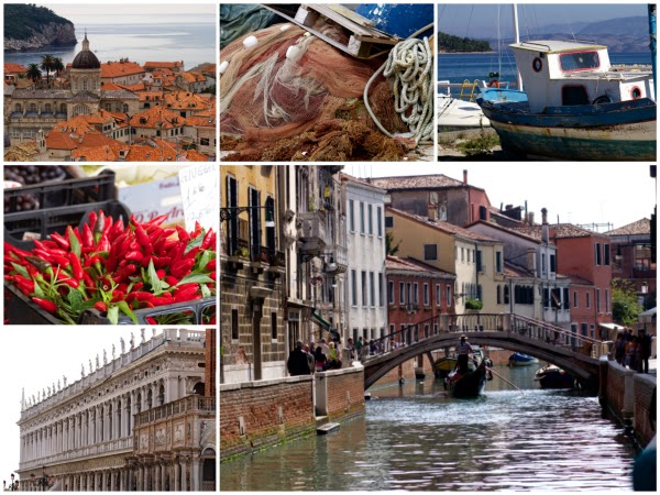 Fleurcoquet unterwegs, Adria, Venedig, Korfu, Triest, Dubrovnik, Bari, Zadar
