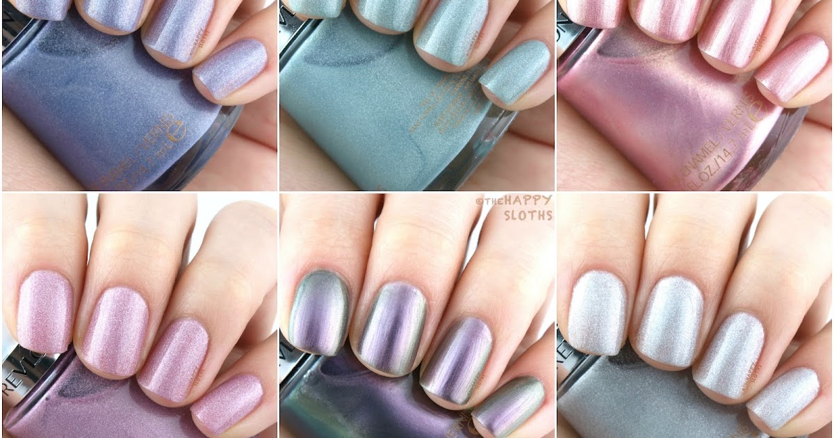 Revlon Holochrome Nail Polish Collection Review and Swatches The Happy Sloths Beauty