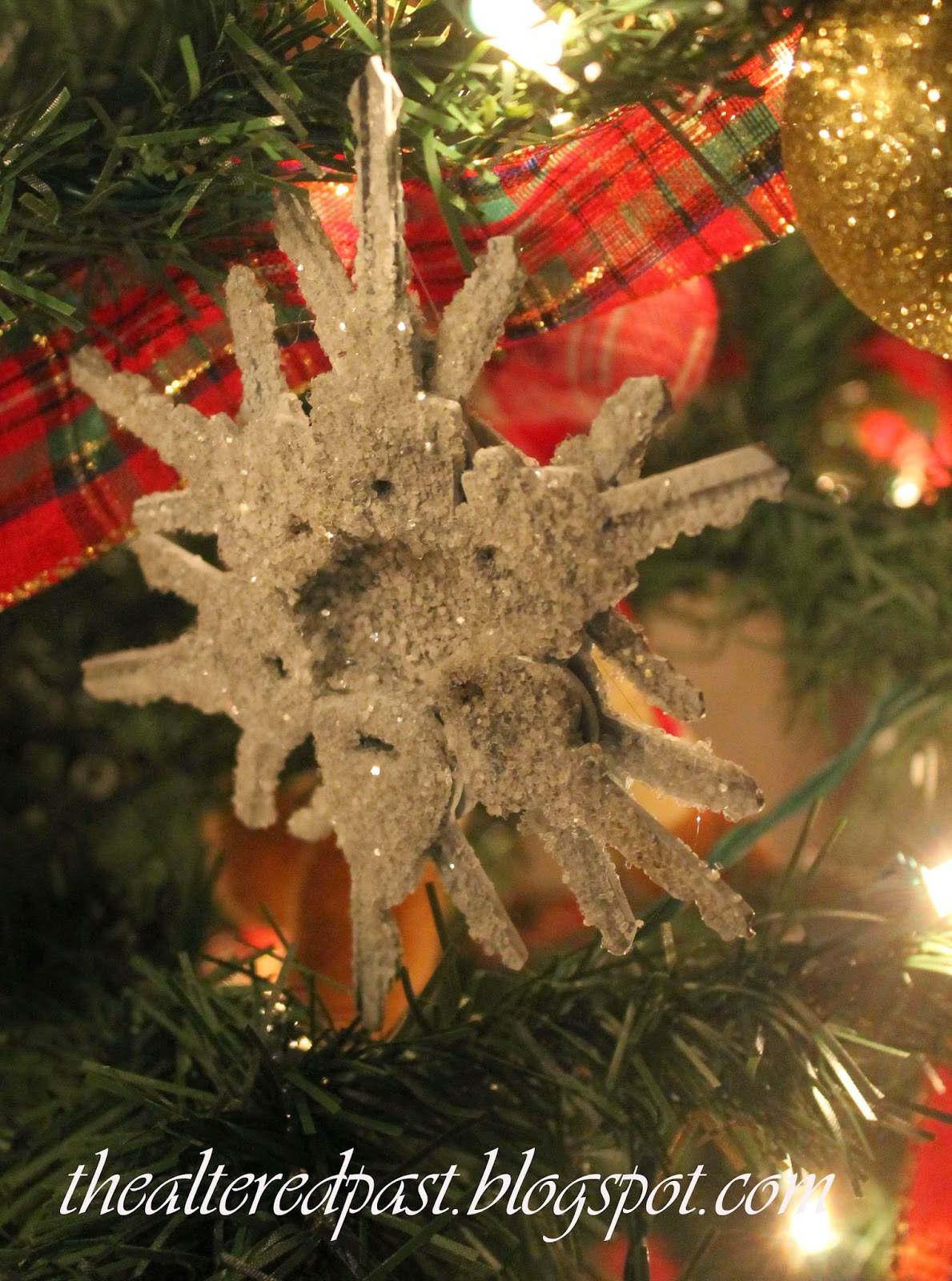 beautiful snowflake made from old keys, the altered past blog