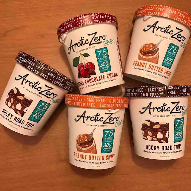 arctic zero new flavors lactose free ice cream non GMO Kosher low glycemic dairy free dessert vegetarian paleo low FODMAP stomach problems IBS