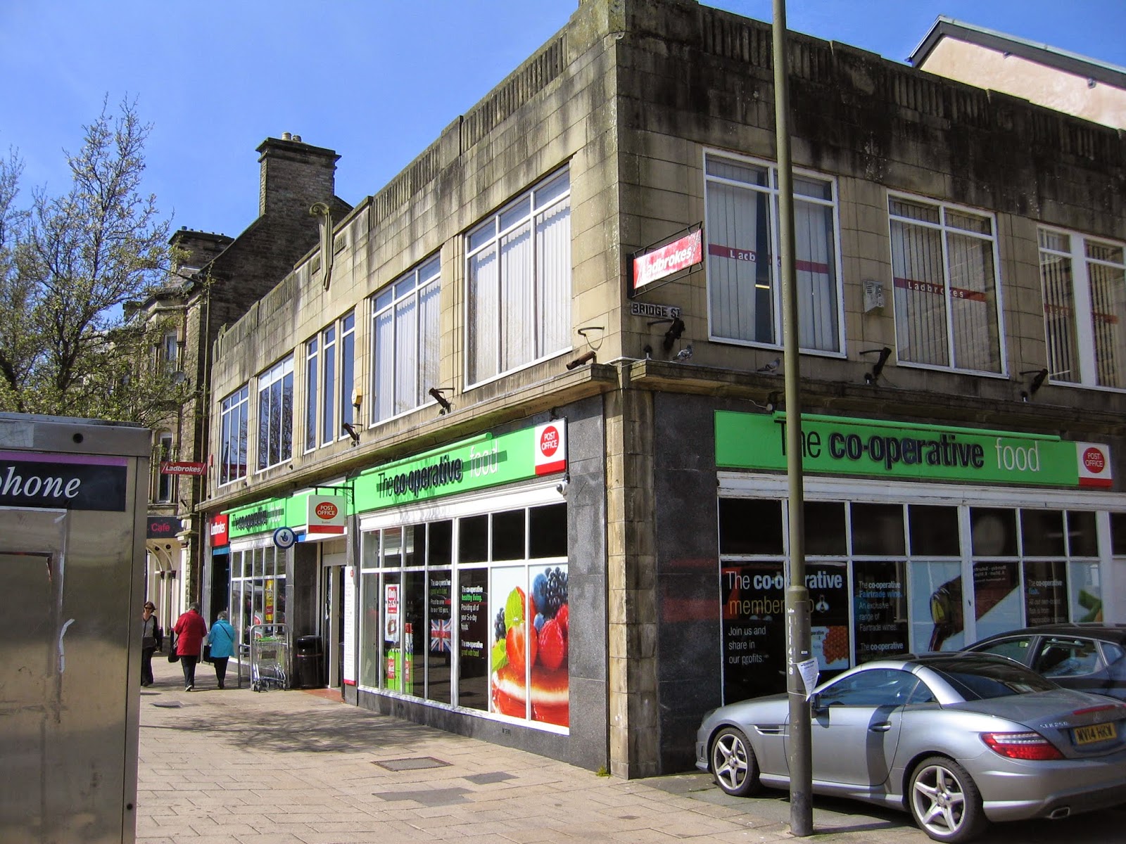 coop store pictures Buxton Spring Gardens and Higher Buxton