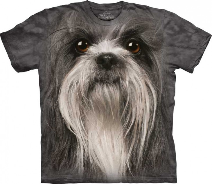 camiseta con foto de perro