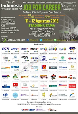 Jadwal Job Fair di Jakarta Agustus 2015