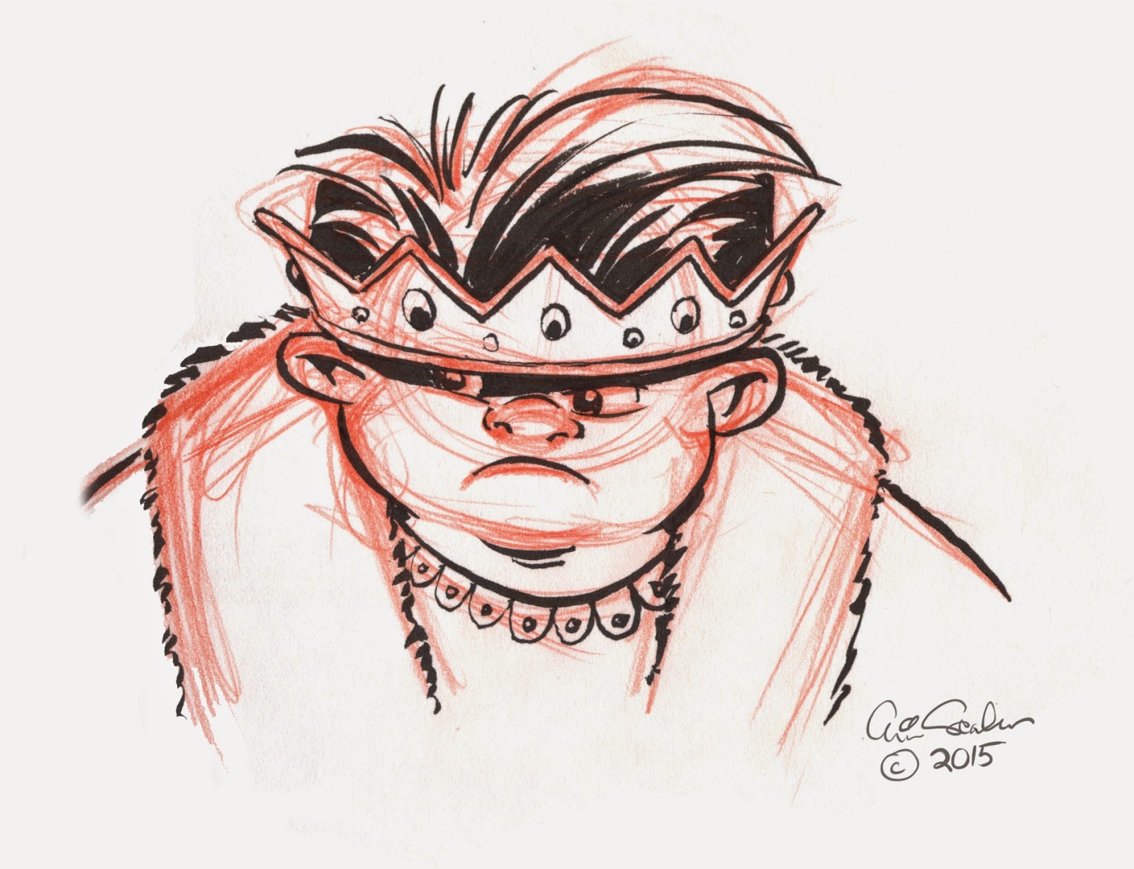 The Ol' Sketchbook Boy King