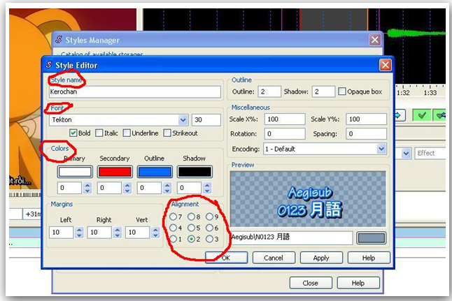 Thêm Style cho Sub và Chèn hiệu ứng (Effect) karaoke - Gia đình Cụ Quang