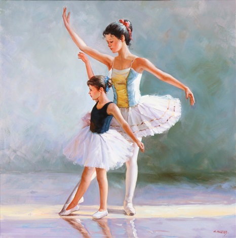 Александр Акопов художник картины балерина