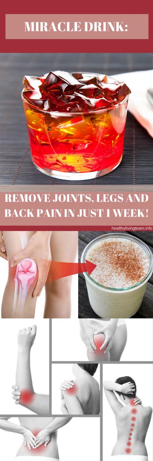 MIRACLE DRINK REMOVE JOINTS, LEGS AND BACK PAIN IN JUST 1 WEEK! WARM UP