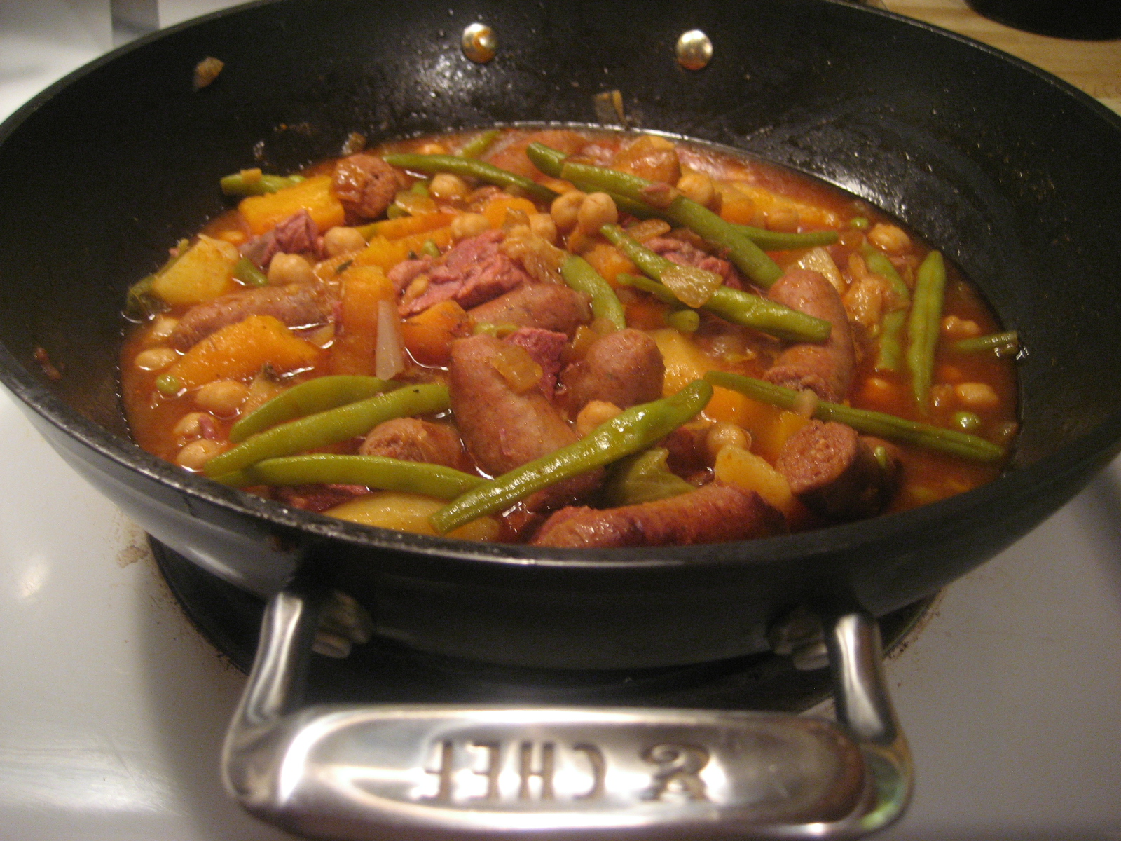 Marie est dans son assiette! Couscous du lendemain de bouilli aux