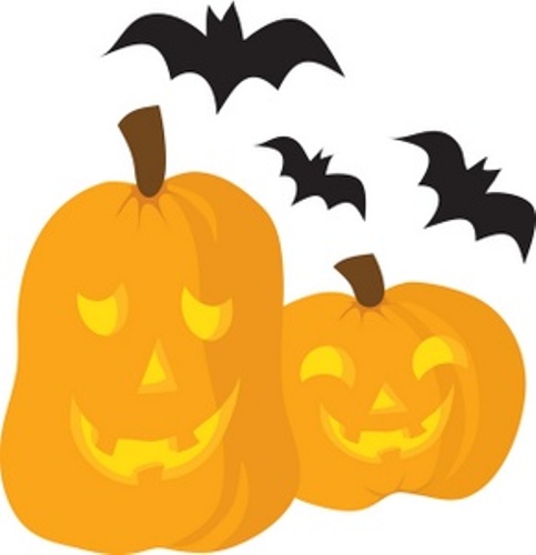 black-and-white-halloween-clipart