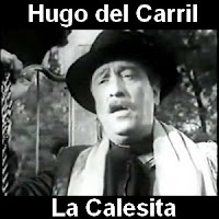 la calesita hugo del carril Letra y acordes de guitarra y piano