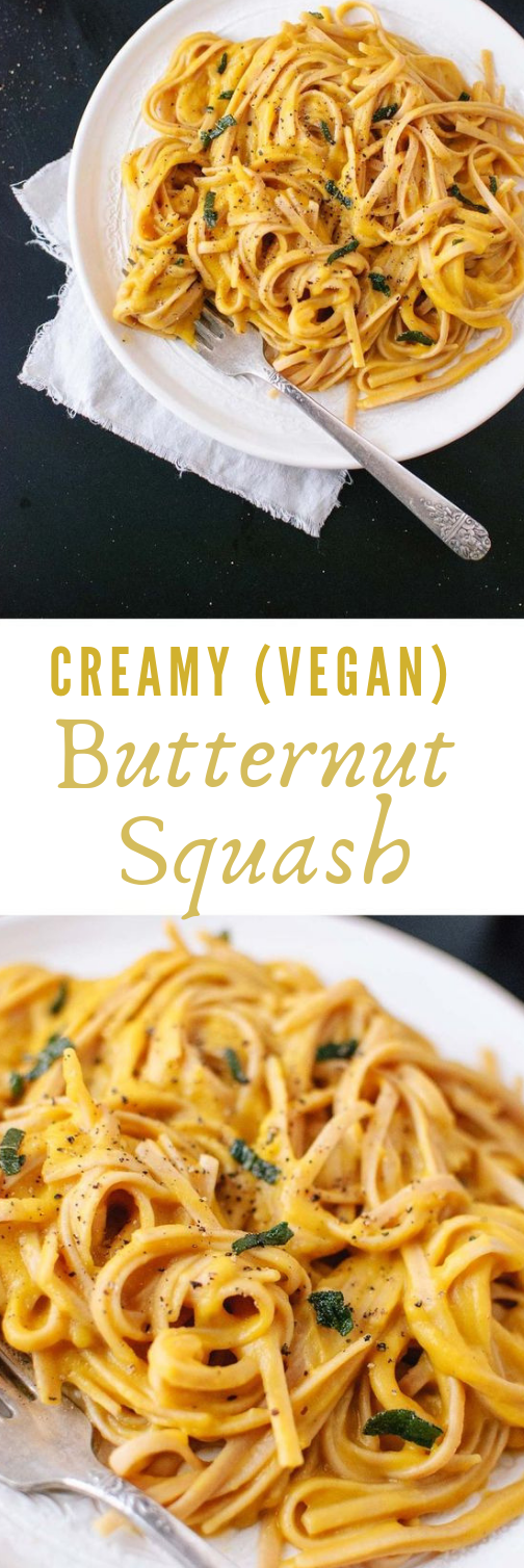 Butternut Squash Linguine with Fried Sage dinner recipe