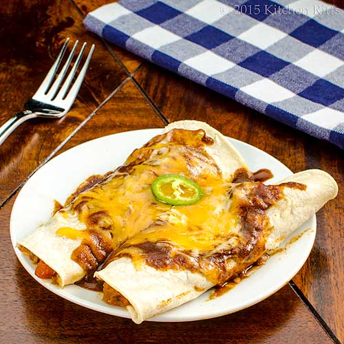 Tex-Mex Shredded-Beef Enchiladas