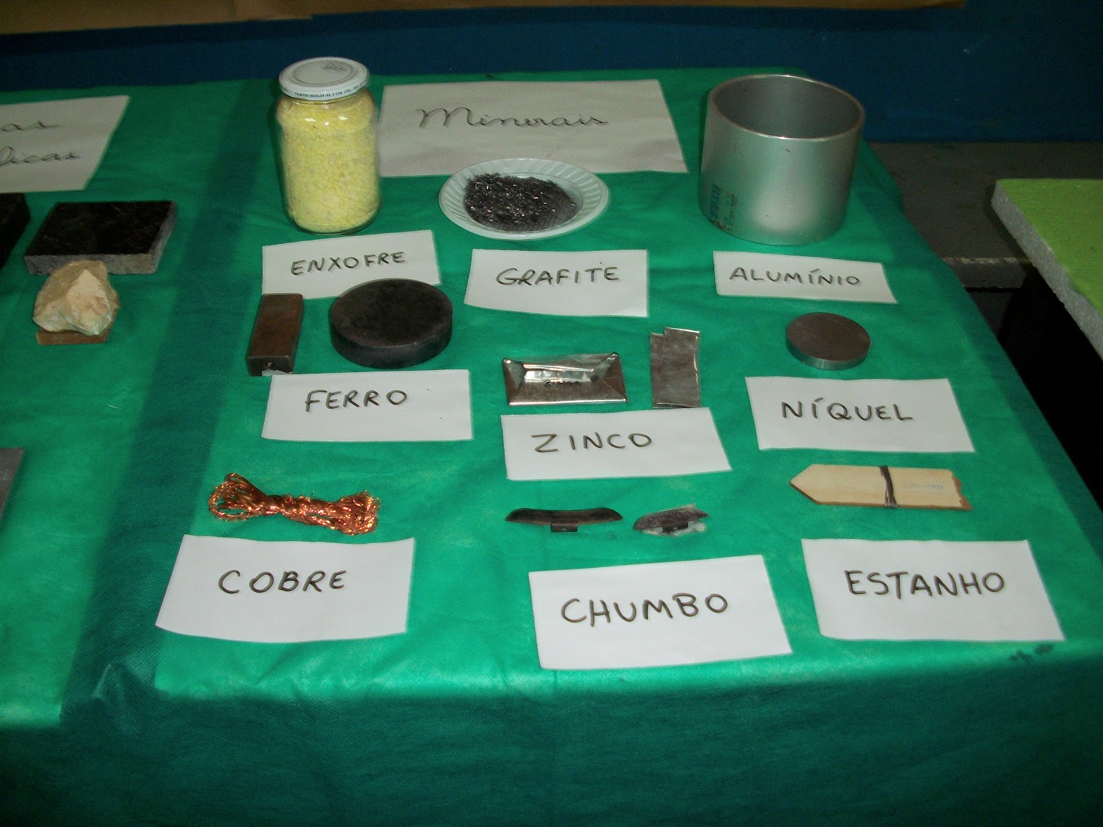 Conhecer Para Crescer: Exposição de maquetes , e pedras minerais , e ...