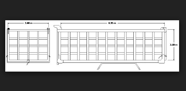 ukuran bak dump truck colt diesel-hino