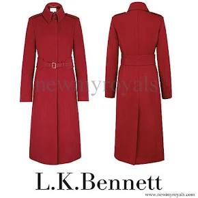 Kate Middleton wore L.K. Bennett Ami coat 