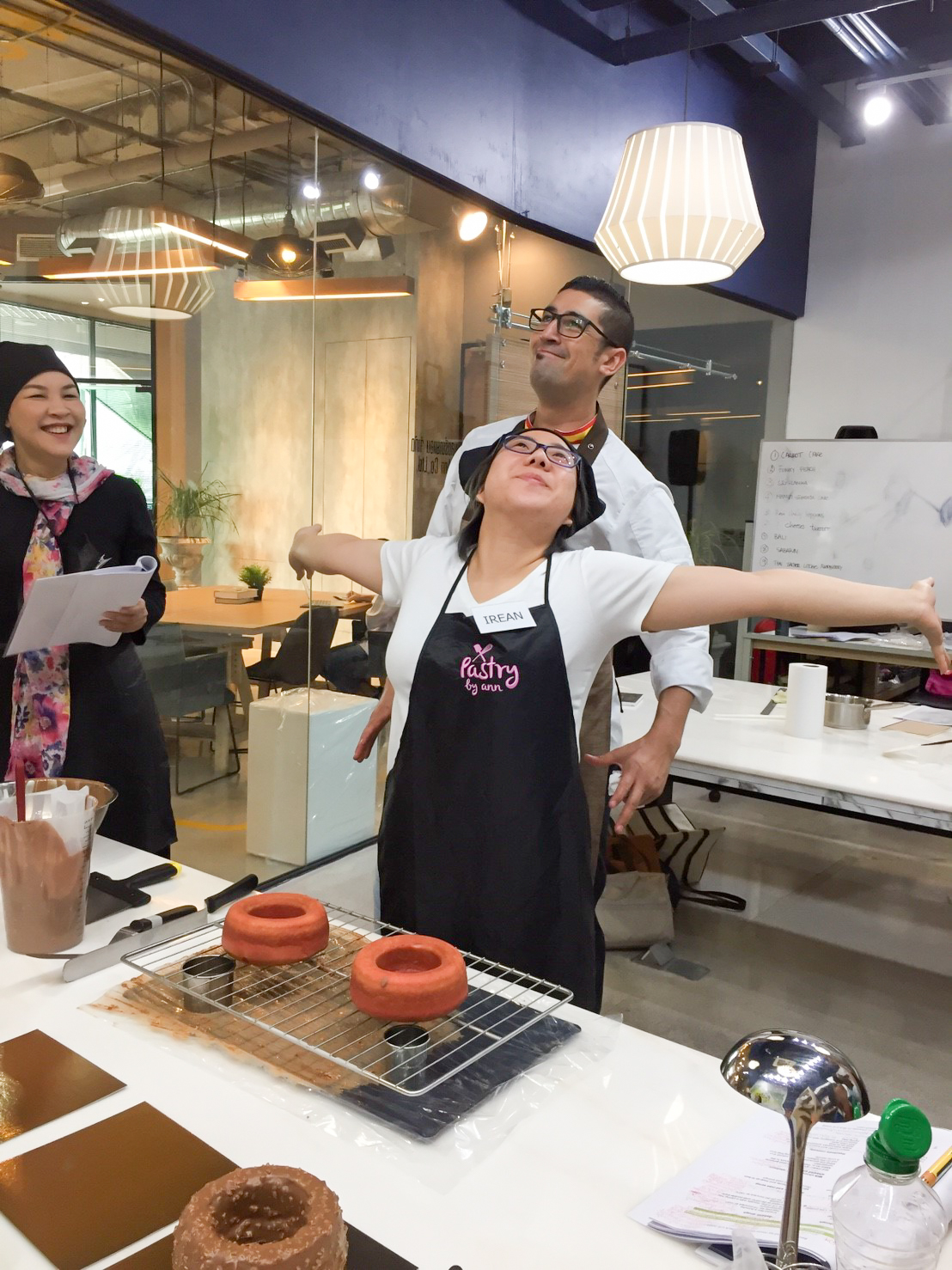 dailydelicious Contemporary pastry class by Chef Hans Ovando at Pastry