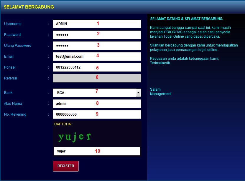 Tutorial Cara Mendaftar Di Istana Impian Group istanaimpiangroup