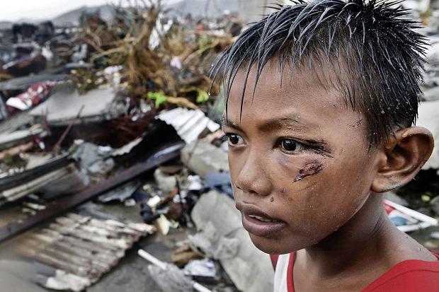 Philippine hurricane victims