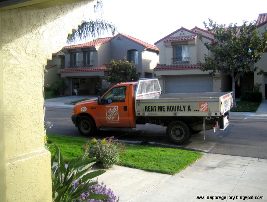 Home Depot Flatbed Truck