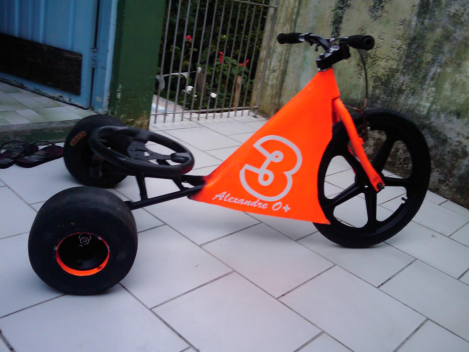 Trike drift como fazer Como construir um trike drift