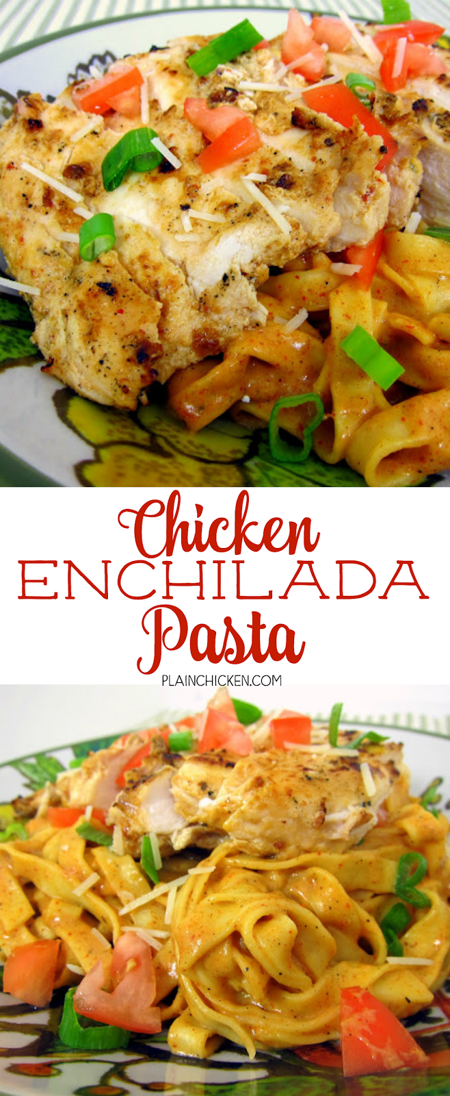 Chicken Enchilada Pasta Plain Chicken®