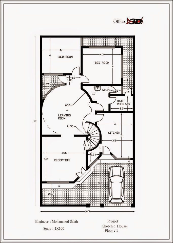 House Plans 200 Meter Square Three Different House Types